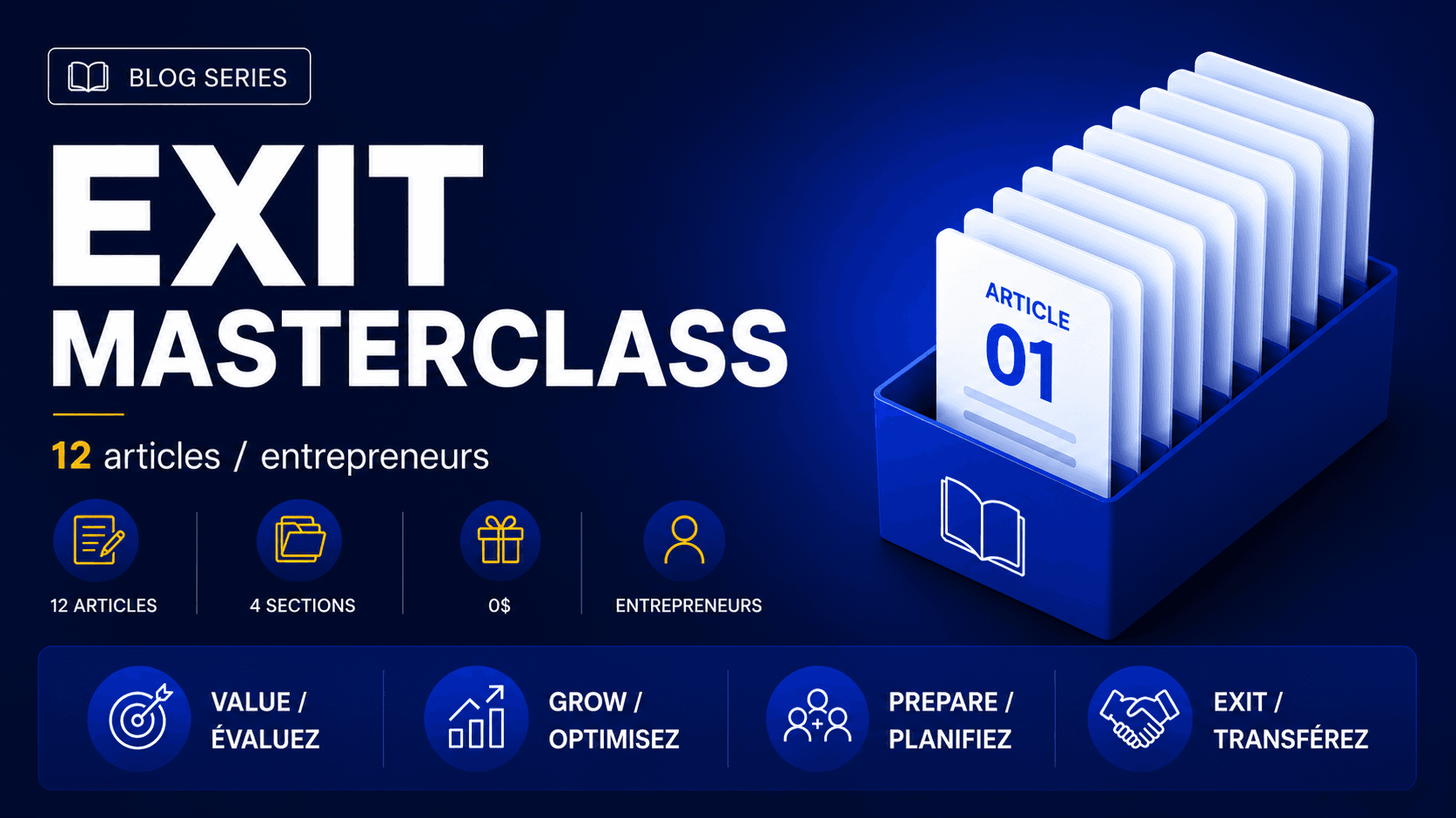 Masterclasse Optionality sur le Transfert d'Entreprise