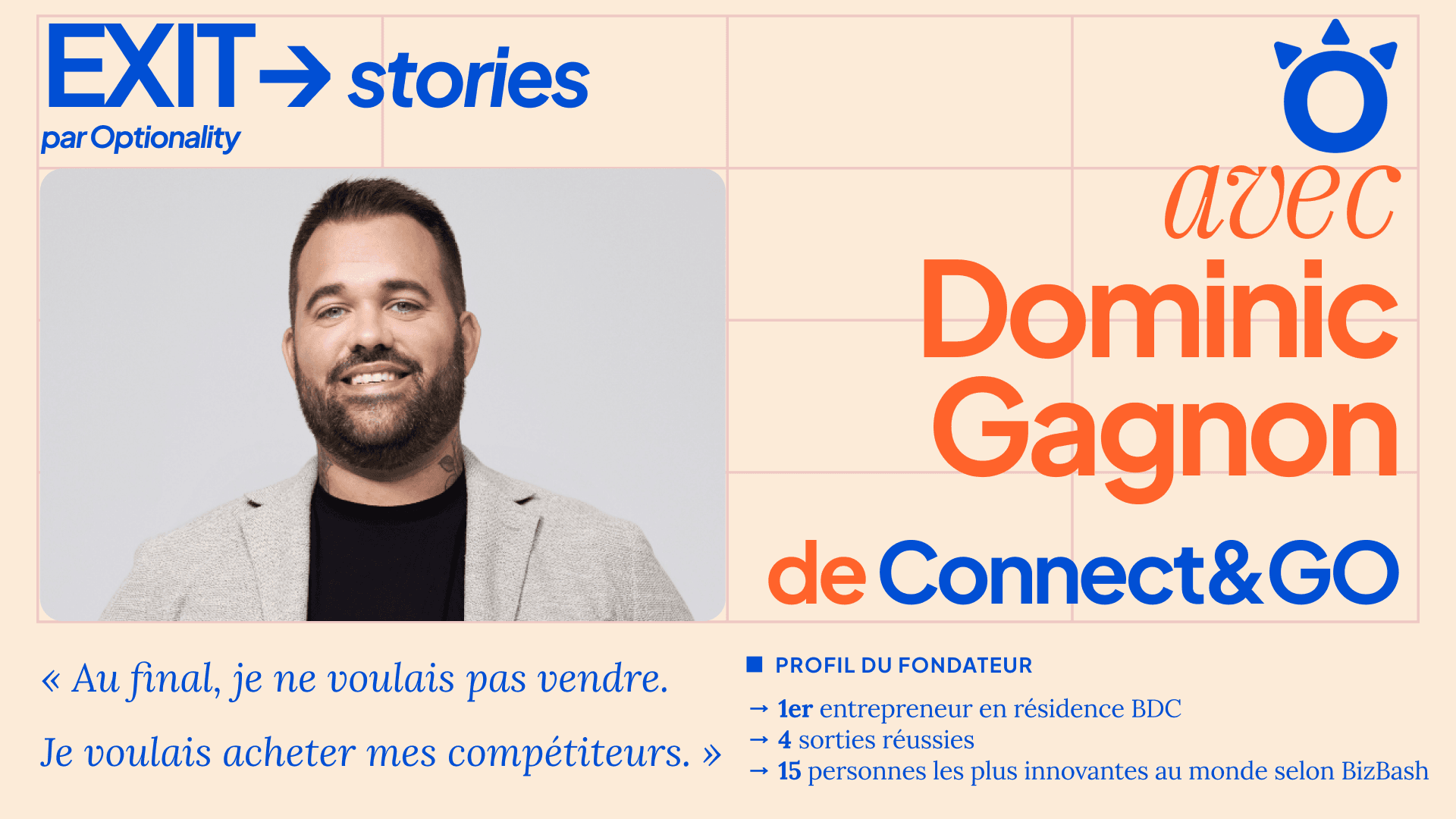 Dominic Gagnon de Connect&GO