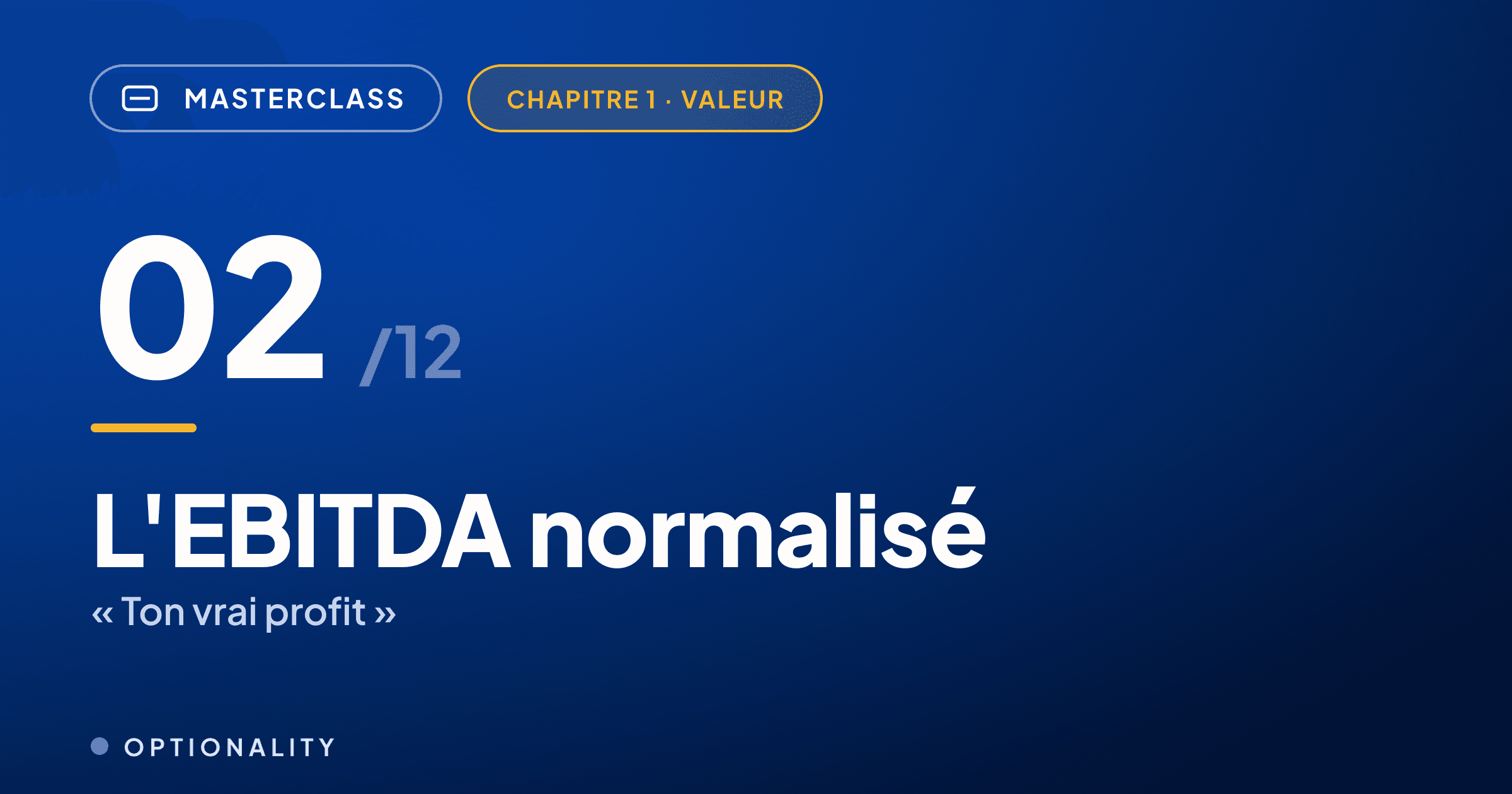 L'EBITDA normalisé