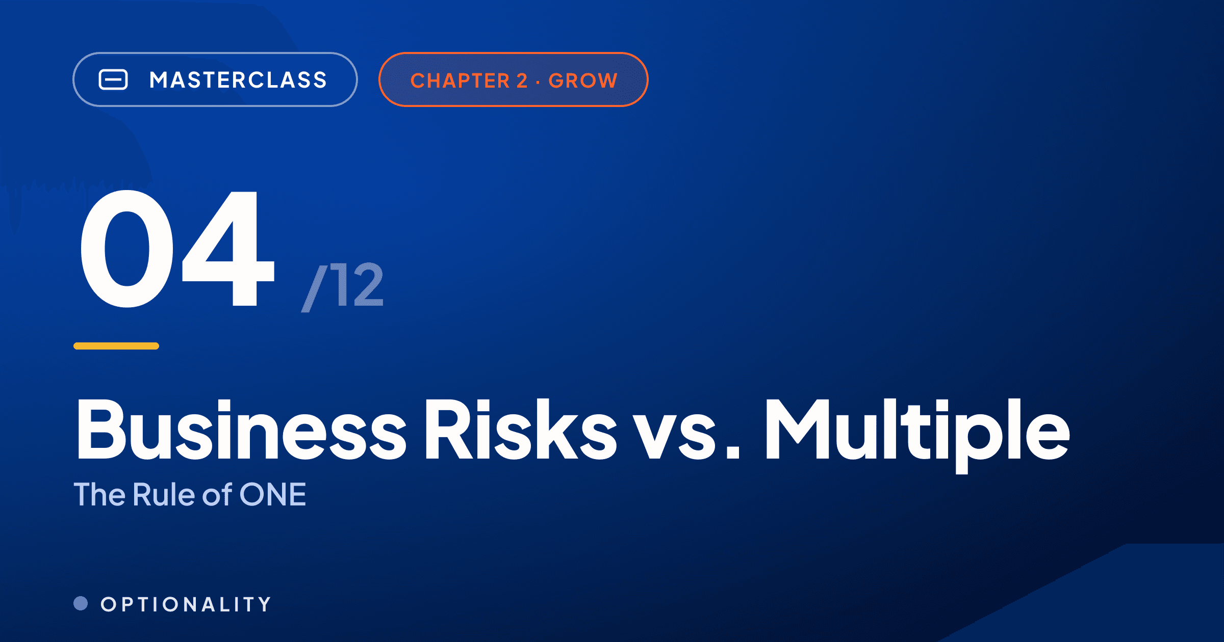 Business Risks That Impact Your Multiple